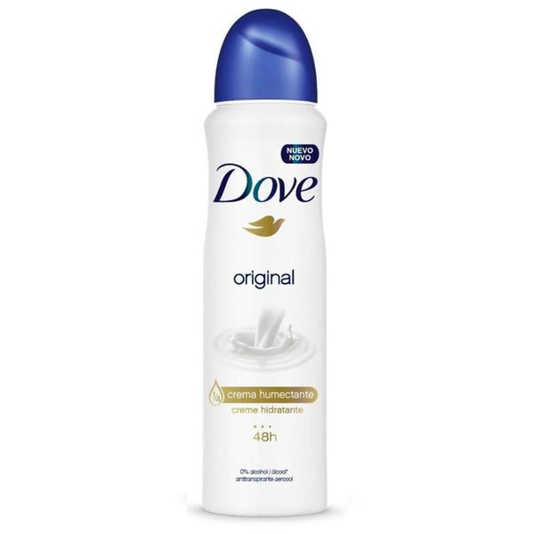 Imagem de Dove original desodorante aerossol creme hidratante com 150ml 