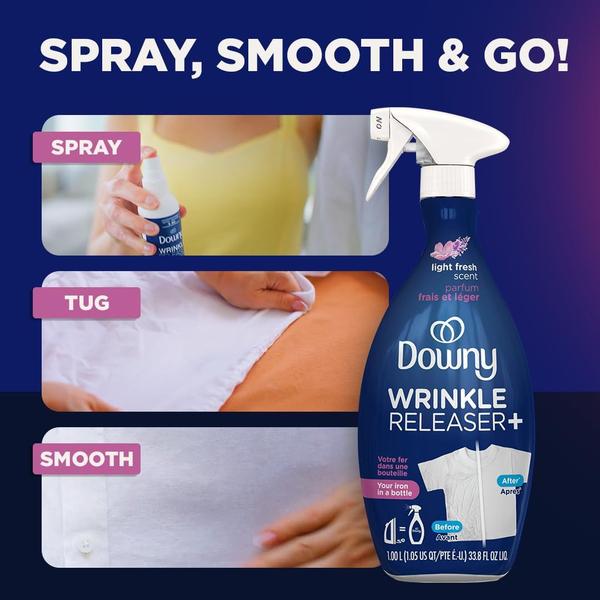 Imagem de Downy Wrinkle Releaser 16.9 fl oz (2) Com tamanho de viagem Spr