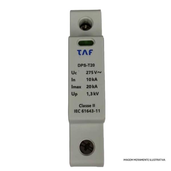 Imagem de DPS - Dispositivo de proteção contra surto elétrico TAF 45kA 275V Classe 2 T45 1 Polo (Monopolar)