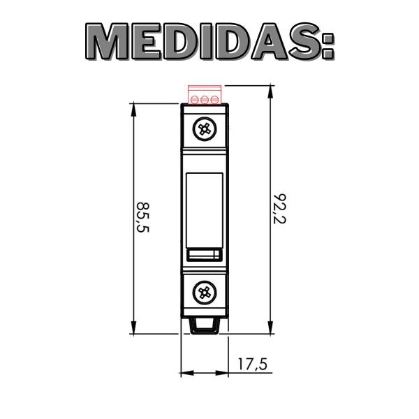 Imagem de DPS Dispositivo Protetor Raio Surto Elétrico 20ka 275v