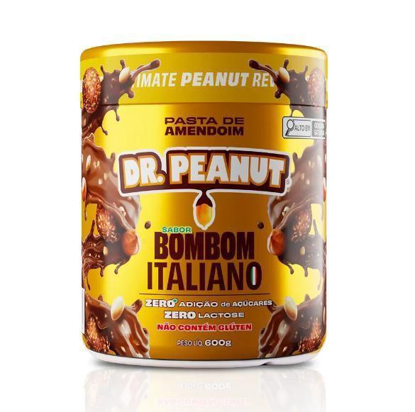 Dr Peanut Bombom Italiano 600G - Zero Lactose - Dr. Peanut Imagem de Dr Peanut Bombom Italiano 600G - Zero Lactose