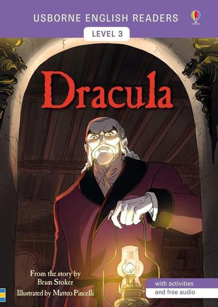 Imagem de Dracula - Usborne English Readers - Level 3 - Book With Activities And Free Audio