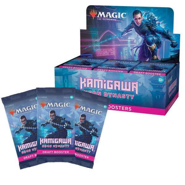 Imagem de Draft Booster Box Magic The Gathering Kamigawa Neon Dynasty