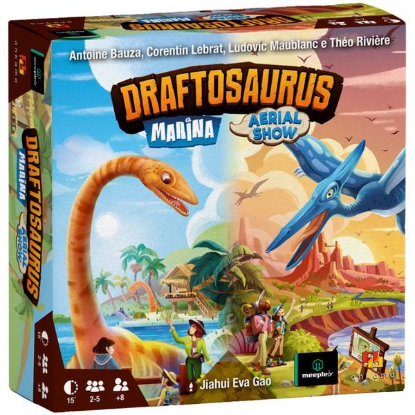 Imagem de Draftosaurus: Expansão 2 em 1 jogo de Tabuleiro Pt Br