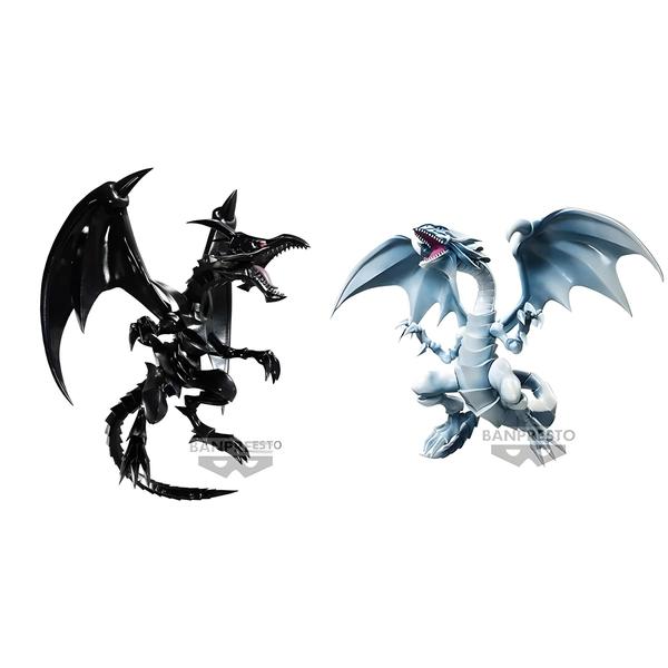 Imagem de Dragão Branco de Olhos Azuis e Dragão Negro de Olhos Vermelhos - Yu-Gi-Oh! Duel Monsters - BANPRESTO