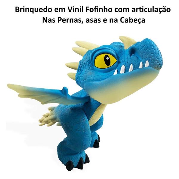 Imagem de Dragão de Brinquedo Vinil Como Treinar seu Dragão Tempestade - Pupee