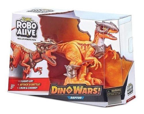 Imagem de Dragao Dino Robo Alive Wars Raptor Com Luz - Candide