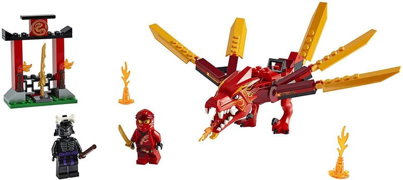 Dragao Do Fogo Do Kai - Lego 71701 Imagem de Dragao Do Fogo Do Kai - Lego 71701