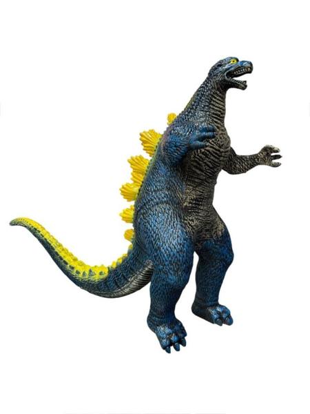 Imagem de Dragão Gojira Azul E Amarelo Grande - ToyKing TKAB4140