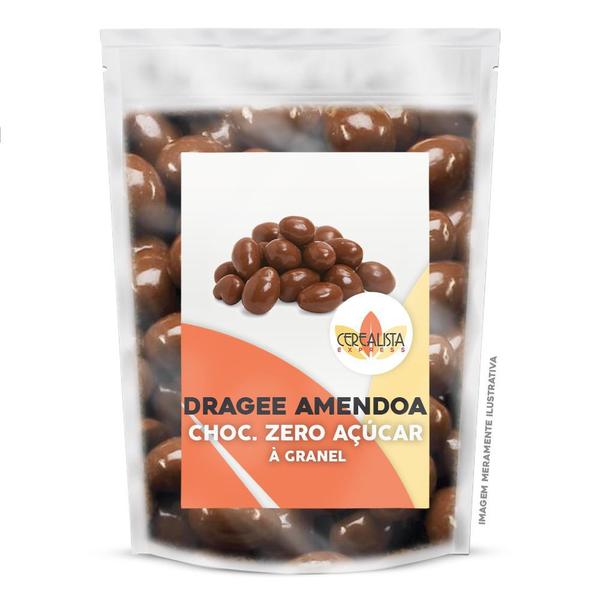 Drageado De Chocolate Ao Leite C/ Amendoa Sem Açúcar - Cerealista Express Imagem de Drageado De Chocolate Ao Leite C/ Amendoa Sem Açúcar