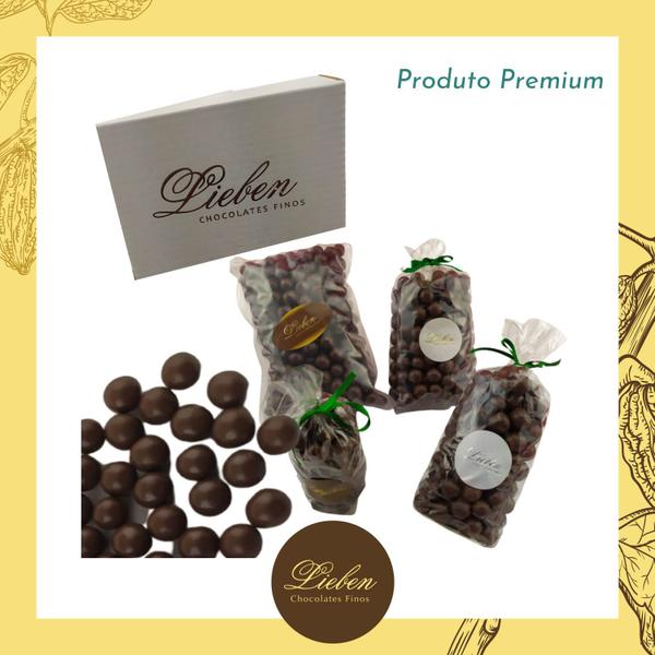 Drageas de Chocolate ao leite com Licor de Cereja 1000g - Lieben Chocolates Finos Imagem de Drageas de Chocolate ao leite com Licor de Cereja 1000g