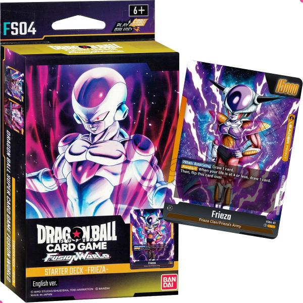 Imagem de Dragon Ball Starter Deck Card Game Fs04 Frieza Dbs Tcg Cartas Inglês