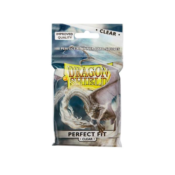 Imagem de Dragon Shield Perfect Fit Clear 100 Sleeves Size Standard