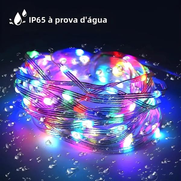 Imagem de Dream Color 20m Usb Led Luzes De Corda Bluetooth Música App Rgbic Endereçável Luzes De Fadas Festa