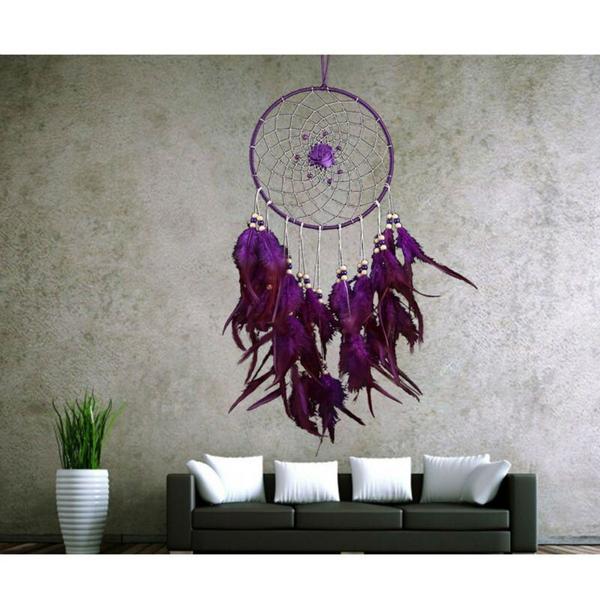 Imagem de Dreamcatcher Wokex Big Purple com sinos de vento 45-50 cm