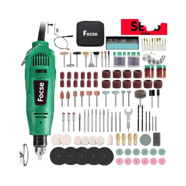 Imagem de Dremel 260W/480W Alta Potência - Kit Ferramenta Rotativa com Eixo Flexível para Gravação e Polimento