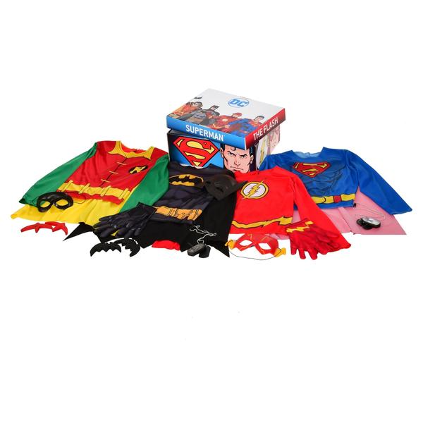 Imagem de Dress Up Trunk Rubie's Child's DC Comics com Superman, Batman