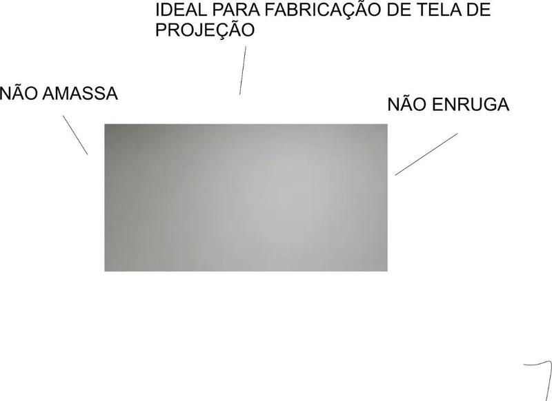 Imagem de Dri Fit Branco Para Tela De Projetor 3 Metro Fabricar Tela