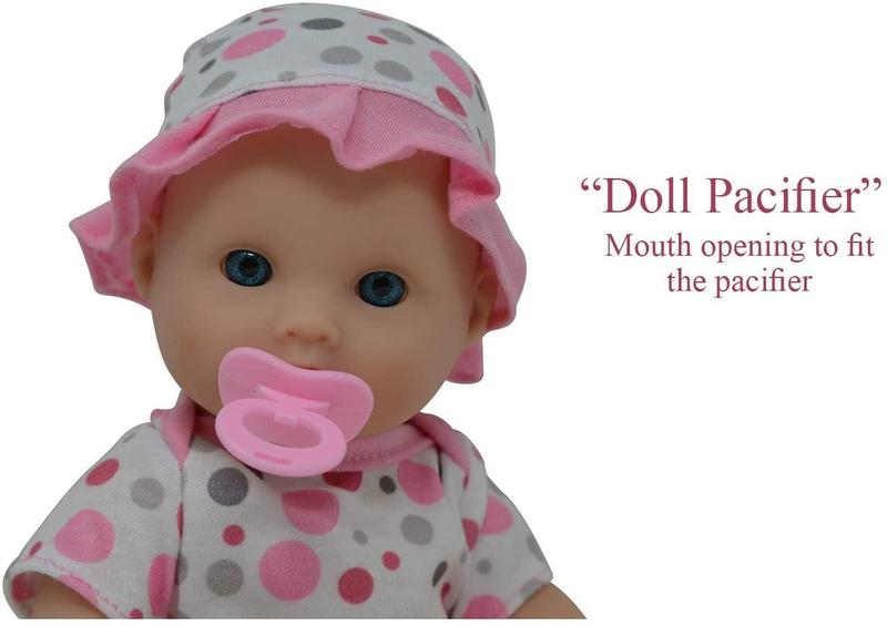 Imagem de Drink and Wet Potty Training Baby Doll posable Dolls with Pacifier, Bottle, and Fraldas - Ajuda o Treinamento de Banheiro para Crianças (caucasiano)