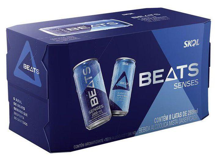 Drink Pronto Beats Senses 269ml Lata 8 Unidades Drink Pronto Beats Senses 269ml Lata 8 Unidades