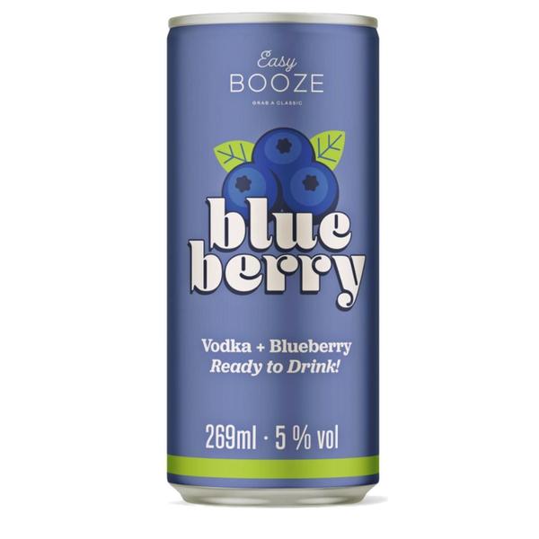 Imagem de Drink Pronto Easy Booze Vodka + Blueberry 269Ml (6 Latas)