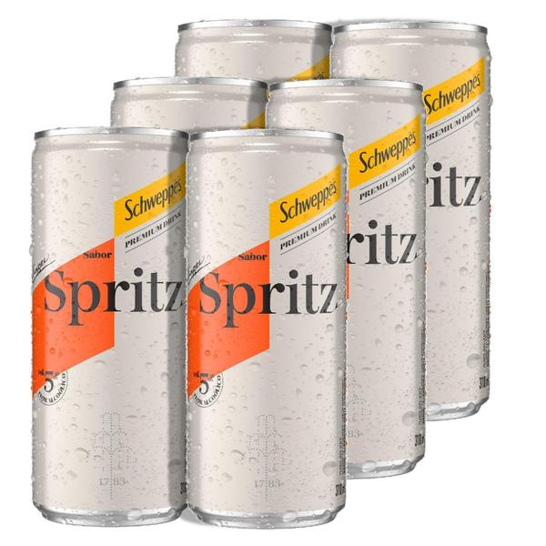 Imagem de Drink Pronto Schweppes Spritz Lata 310Ml (6 Latas)