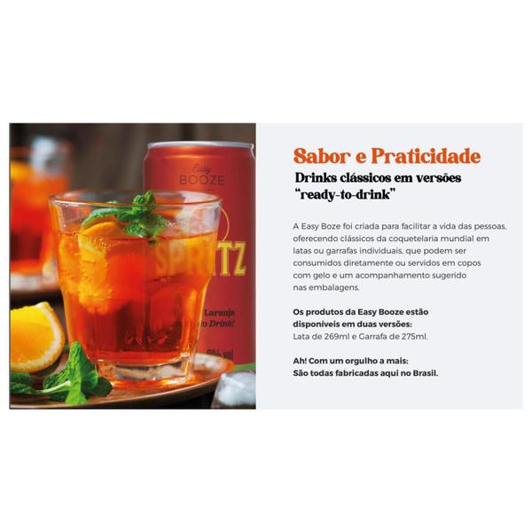 Imagem de Drink Pronto Spritz Easy Booze Lata 269Ml (6 Latas)