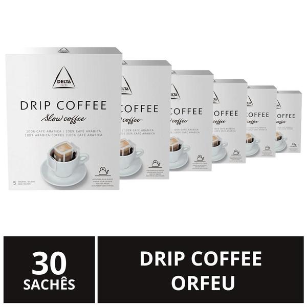 Imagem de Drip Coffee, 30 Sachês, Delta Café