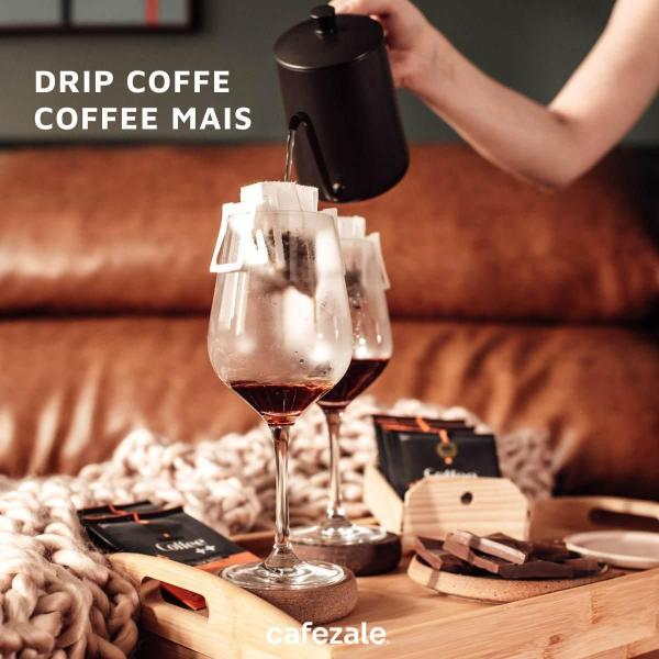 Drip Coffee, Arara, Café Coffee Mais, 10 Sachês Imagem de Drip Coffee, Arara, Café Coffee Mais, 10 Sachês