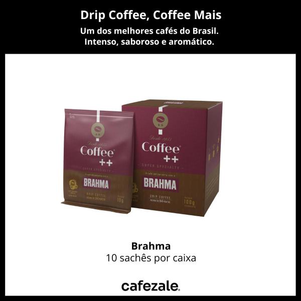 Imagem de Drip Coffee, Café Coffee Mais, Brahma, 10 sachês