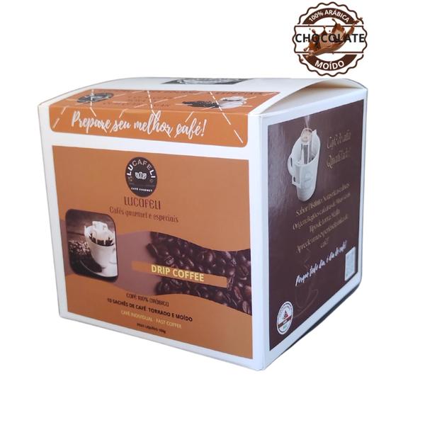 Imagem de DRIP COFFEE - CAFÉ INDIVIDUAL AROMATIZADO - 100% ARÁBICA - 100g