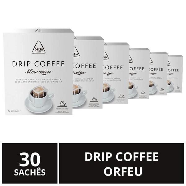 Drip Coffee, Delta Café, 30 sachês - Delta Cafés Imagem de Drip Coffee, Delta Café, 30 sachês