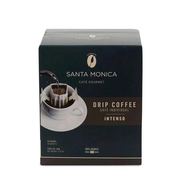 Imagem de Drip coffee gourmet intenso 100g - café santa monica