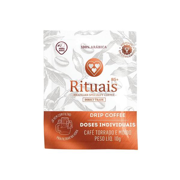 Drip Coffee Rituais Microlote Premiado 88+ pontos - 3 Corações Imagem de Drip Coffee Rituais Microlote Premiado 88+ pontos