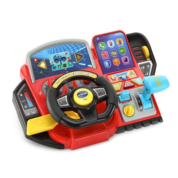 Imagem de Driving Toy VTech Race and Discover Driver para crianças de 3 a 6 anos