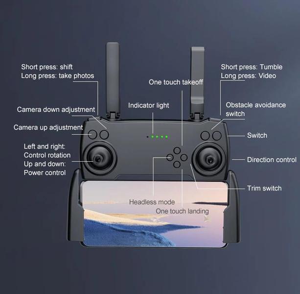 Imagem de Drone 2023 P7 Pro Sensor Anti Obstaculos, Câmera Hd 8K Video