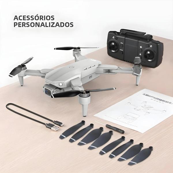 Imagem de Drone 4K L900 Pro com Câmera Dupla, GPS, 5G WIFI e Dobrável - Brushless RC Quadcopter