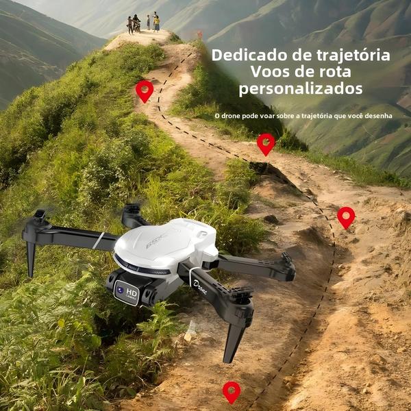 Imagem de Drone 8K HD Xs9 com GPS 5G - Quadricóptero Dobrável com Câmera 360°