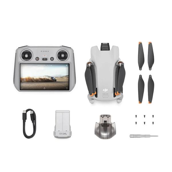 Imagem de Drone DJI Mini 3 RC Dobrável com tela com 4k de video, com garantia