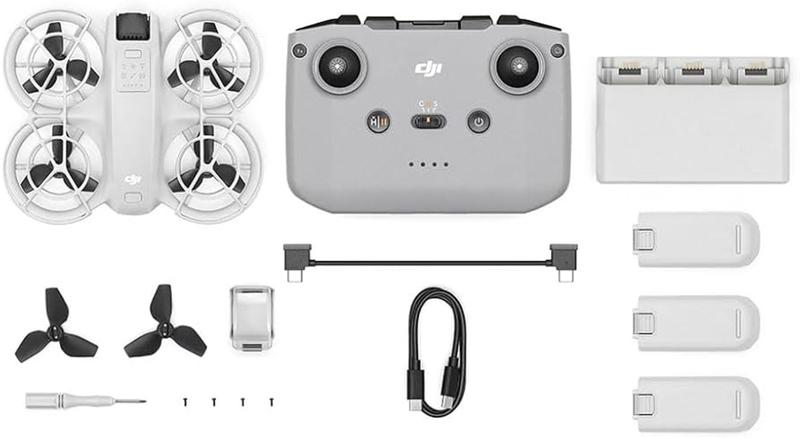 Imagem de Drone Dji Neo Fly More Combo Br - Dji051 Cor Cinza