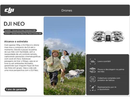 Imagem de Drone Dji Neo Standard Com Comando De Voz 1 Ano De Garantia