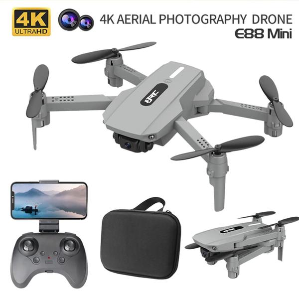 Drone E88 Mini Rc Câmera 4K Fotos E Video, Aplicativo Wifi Imagem de Drone E88 Mini Rc Câmera 4K Fotos E Video, Aplicativo Wifi