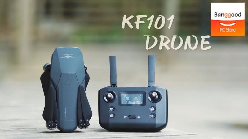 Imagem de Drone KF101 Max-S Câmera 4k GPS 5km Gimbal 3 Eixos Retorno Automático + Maleta+ 2 BATERIAS