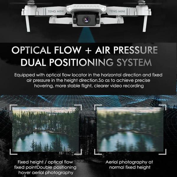 Drone Kf609 Estável Profissional, Câmera Hd 4K, Wifi Video - Teng Imagem de Drone Kf609 Estável Profissional, Câmera Hd 4K, Wifi Video