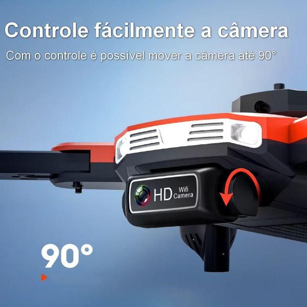 Imagem de Drone Kfplan Kf617 Wifi Câmera Hd 4K + Controle E Bateria 15