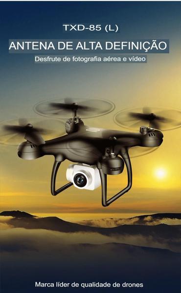 Imagem de Drone Ky101 Câmera Dupla 4K Hd, Resistente, Acessórios, Wifi