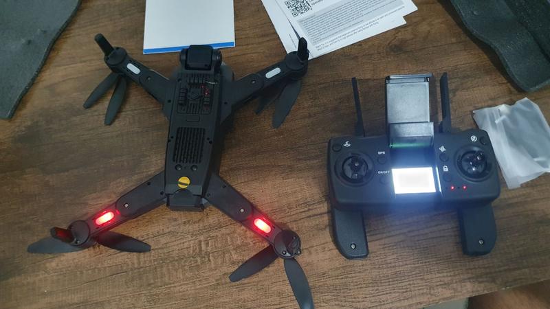 Imagem de Drone L900 Pró Com Gps 2 Câmeras Retorno Automático e Estabilidade Completo Novo