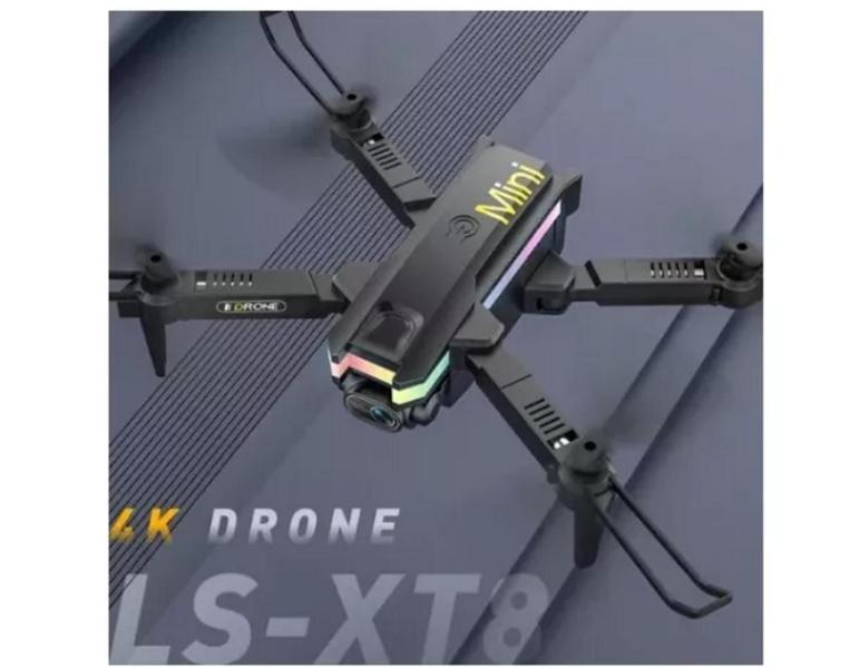 Imagem de Drone Ls-xt8 Mini Pro Com Câmera 4k Com 2bat Wifi Fpv Led B - SHR