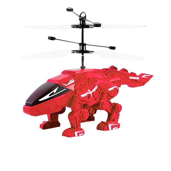 Imagem de Drone Mini Robô Voador Indutivo Estilo Dinossauro - Presente de Natal Gyro Helicóptero