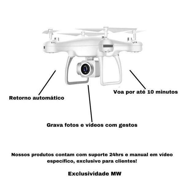 Imagem de Drone Profissional TXD-8S Câmera HD Boa Estabilidade Modo sem cabeça